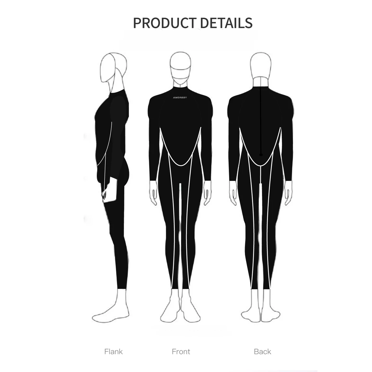 AMORESY Men Oil Glossy Shiny Satin Smooth Sports Tracksuit Long-sleeve Patchwork Bodybuilding Cycling Jumpsuit Bodysuit Catsuit