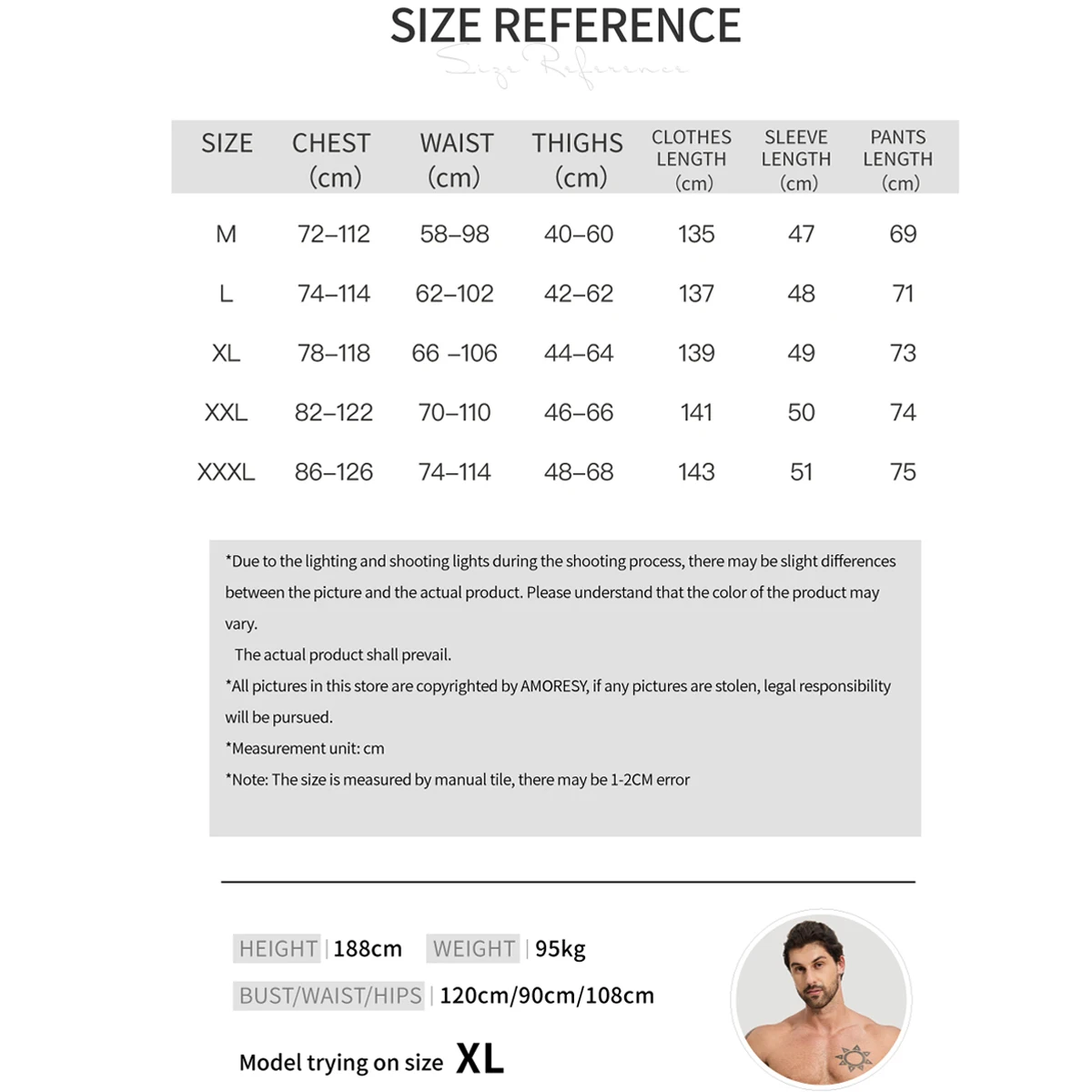 AMORESY Men Oil Glossy Shiny Satin Smooth Sports Tracksuit Long-sleeve Patchwork Bodybuilding Cycling Jumpsuit Bodysuit Catsuit