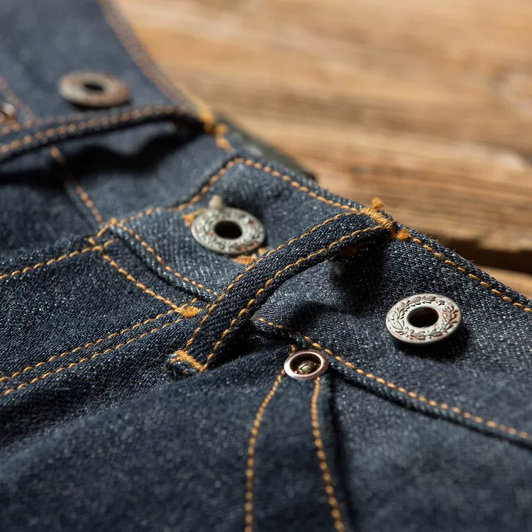 Balikou Red Tornado Read Description! Raw Indigo Selvage Unwashed Denim Pants Unsanforized Jean 16.5oz 3 Choices For Fitting