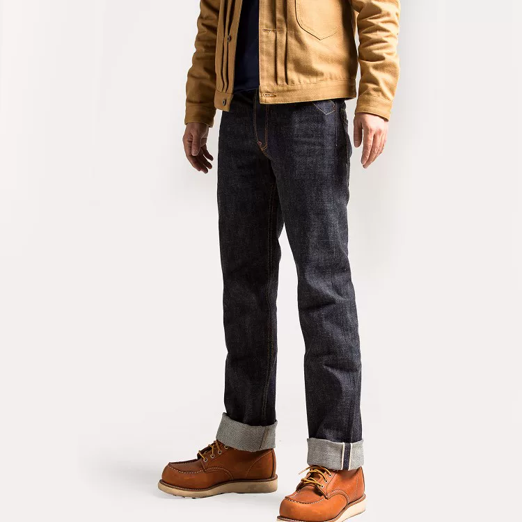 Balikou Red Tornado Read Description! Raw Indigo Selvage Unwashed Denim Pants Unsanforized Jean 16.5oz 3 Choices For Fitting
