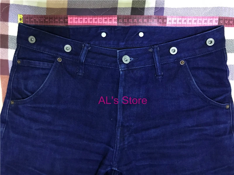 Balikou Red Tornado Read Description! Raw Indigo Selvage Unwashed Denim Pants Unsanforized Jean 16.5oz 3 Choices For Fitting