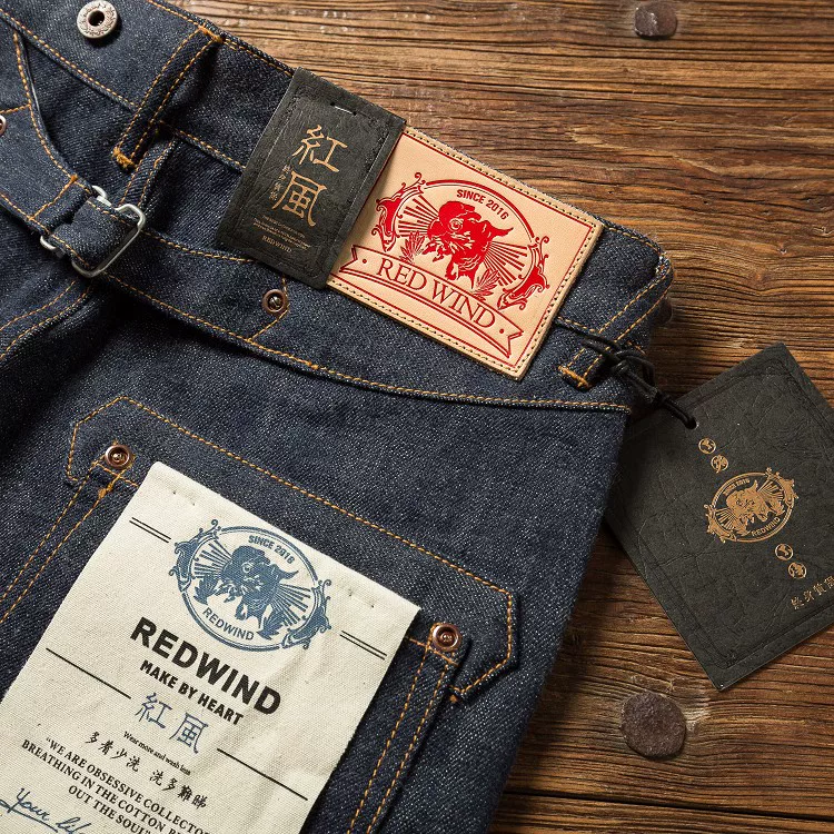 Balikou Red Tornado Read Description! Raw Indigo Selvage Unwashed Denim Pants Unsanforized Jean 16.5oz 3 Choices For Fitting