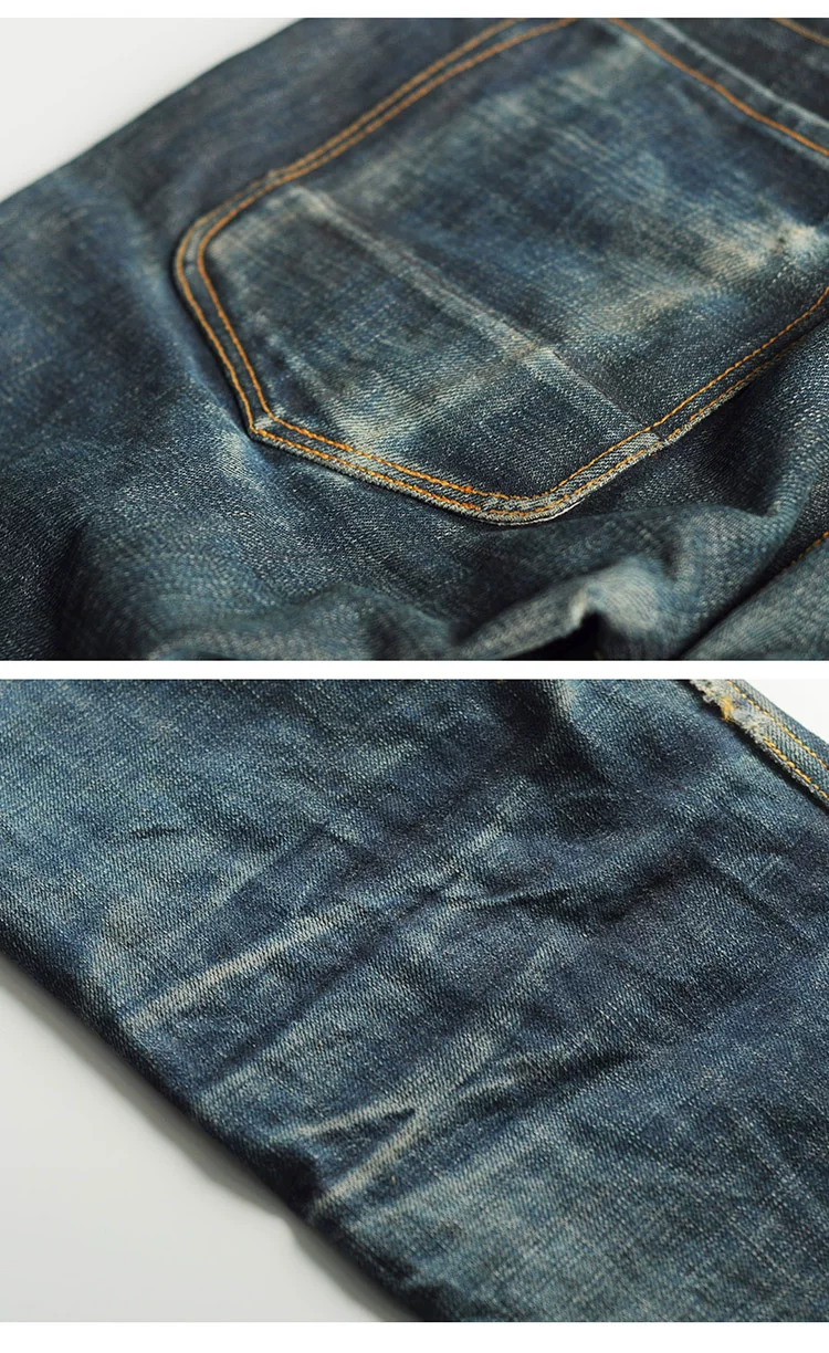 Balikou Red Tornado Read Description! Raw Indigo Selvage Unwashed Denim Pants Unsanforized Jean 16.5oz 3 Choices For Fitting