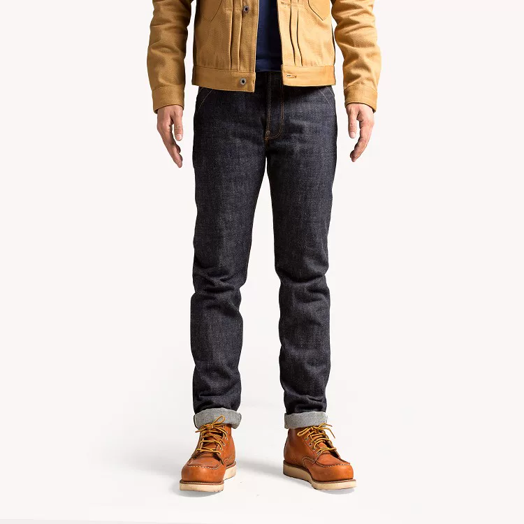 Balikou Red Tornado Read Description! Raw Indigo Selvage Unwashed Denim Pants Unsanforized Jean 16.5oz 3 Choices For Fitting