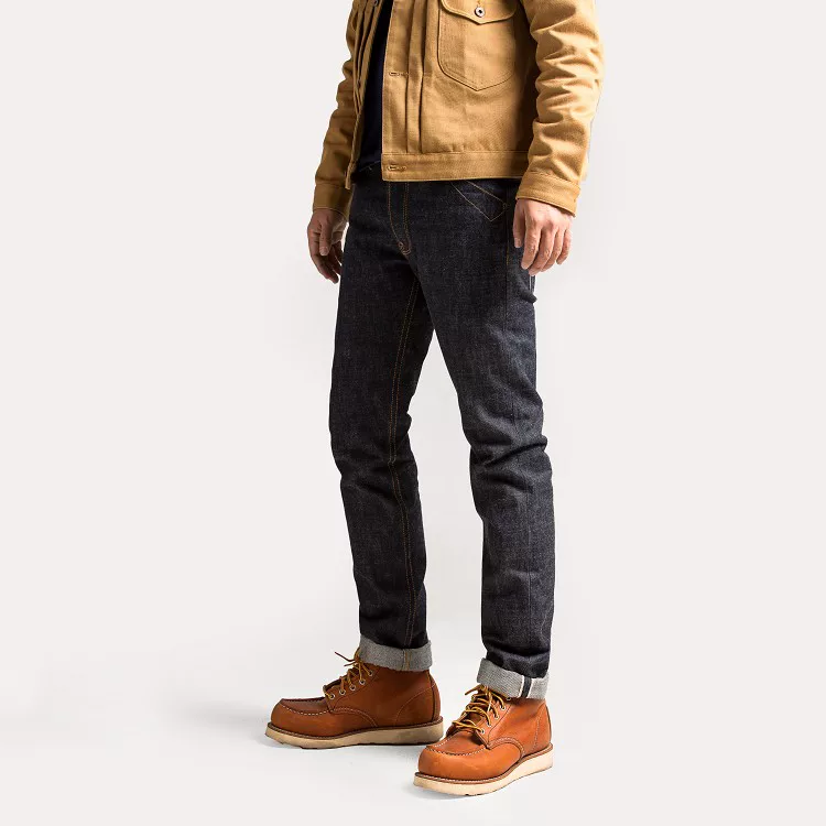 Balikou Red Tornado Read Description! Raw Indigo Selvage Unwashed Denim Pants Unsanforized Jean 16.5oz 3 Choices For Fitting