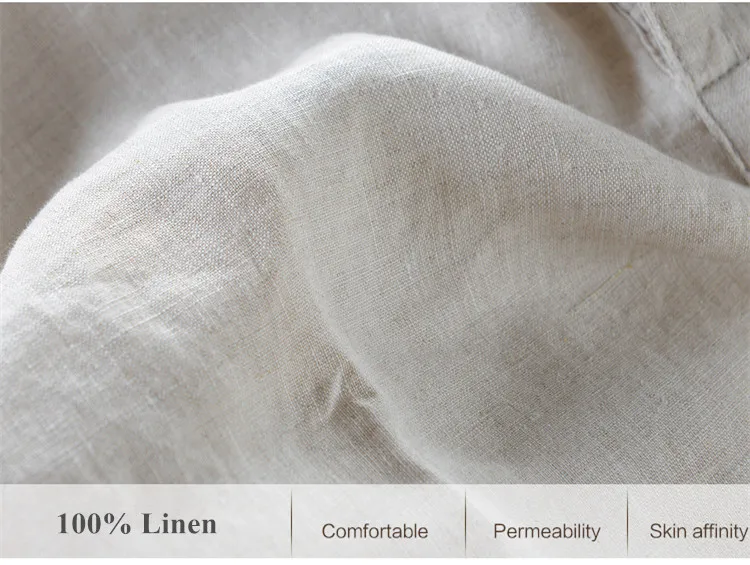 Italy brand linen shirts for men summer solid white flax shirts mens embroidery casual men shirt large size shirts male camiseta
