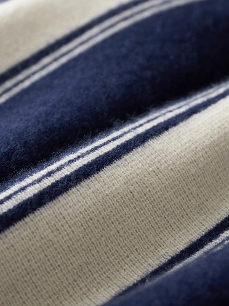 Men's Jacket 100% Merino Wool Sweater Cardigan Autumn Winter Sweater Thicked Casual Hoodie Knitwear Zipper Open Stitch Clothing