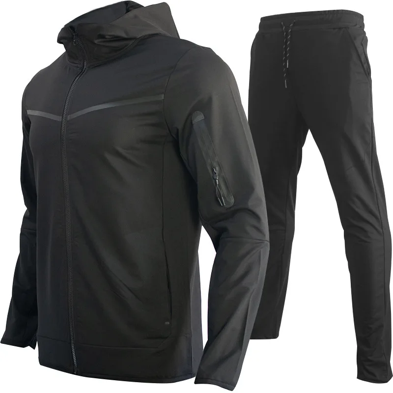2025 men's new jogging suit, sweater, hoodie, jacket, sweatpants, 2-piece suit, men's fashion casual autumn and winter jacket.