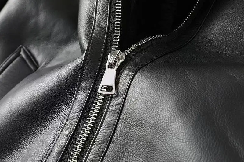 Men's Winter Suede Casual Pu Fur All-In-One Warm Jacket