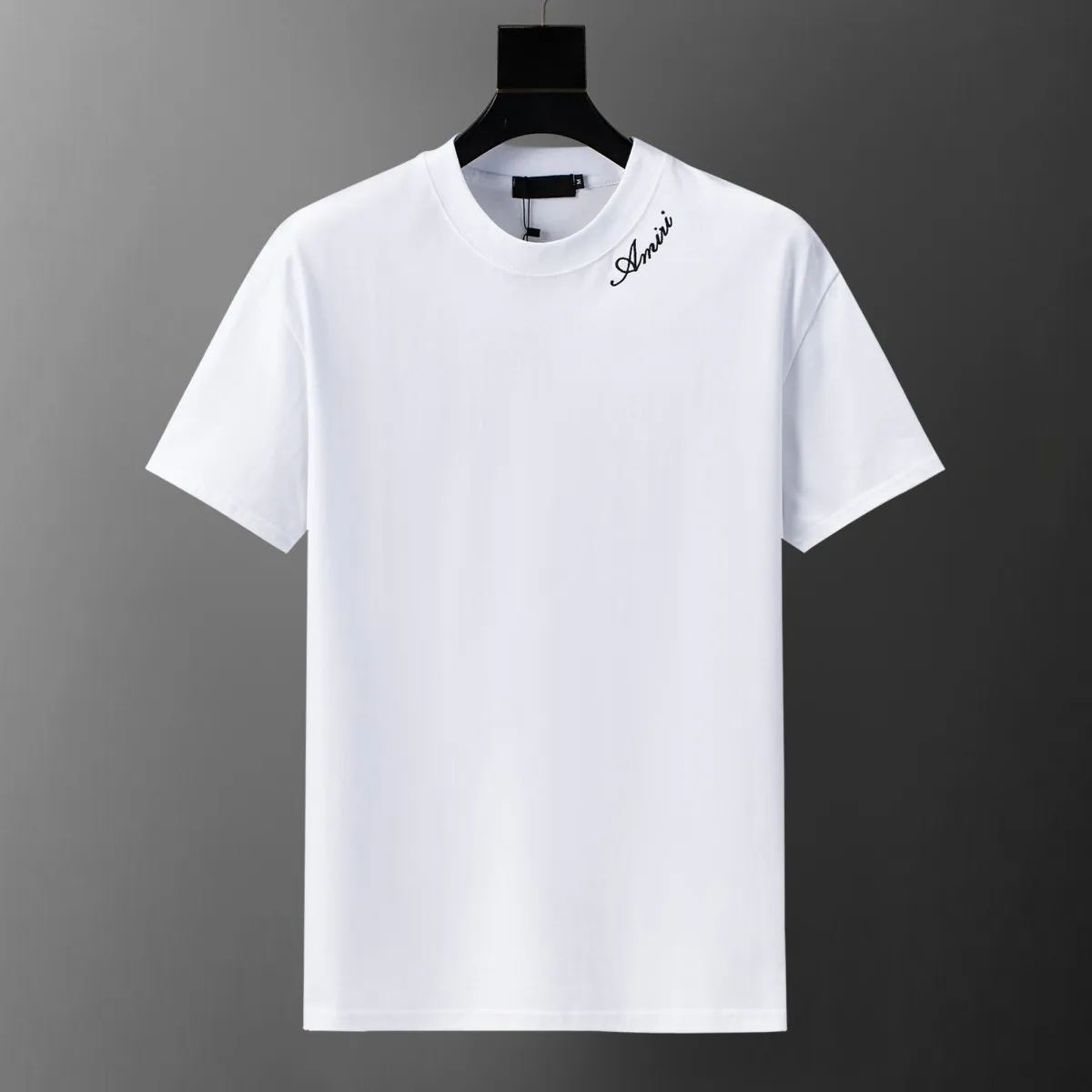 Classic Trendy Brand Printed Men's and Women's New Short Sleeved T-shirt Round Neck