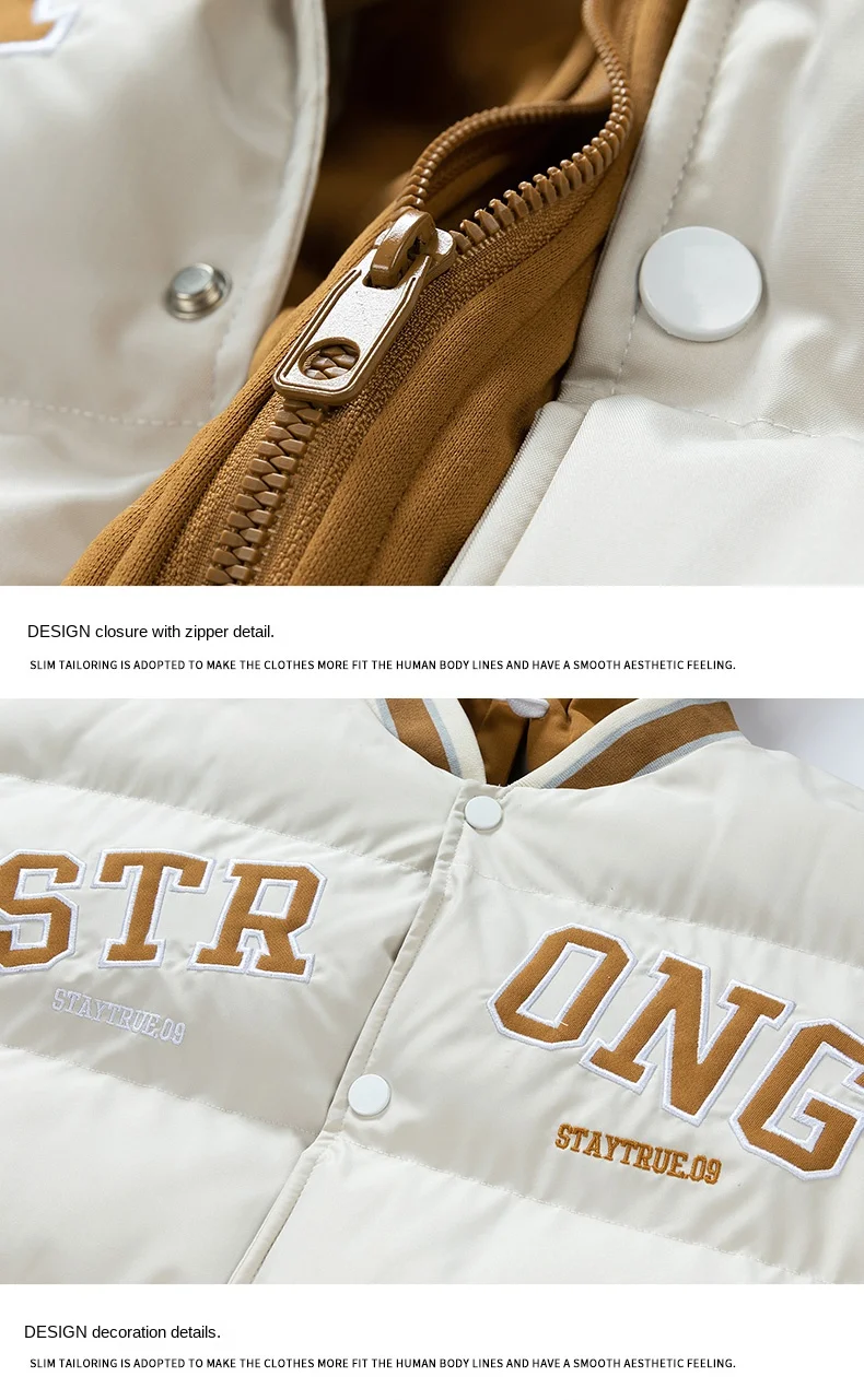 Japanese Casual Plus Fleece Thickened Cotton-padded Coat Quality Fabric Comfortable Skin Breathable Crisp Type Wear Resistance