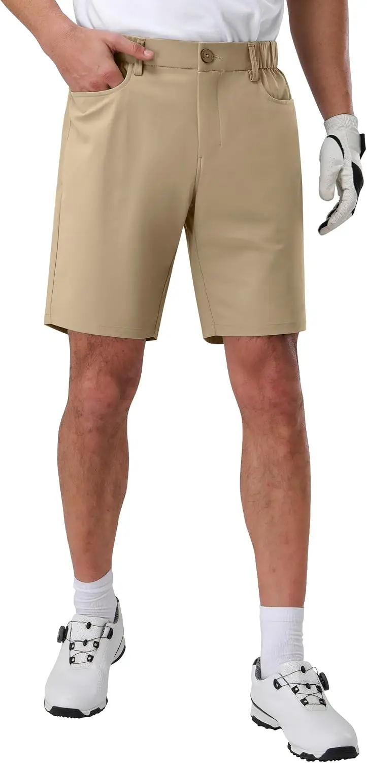 Pioneer Camp Mens Golf Shorts Stretch 3 Pocket Golf Shorts