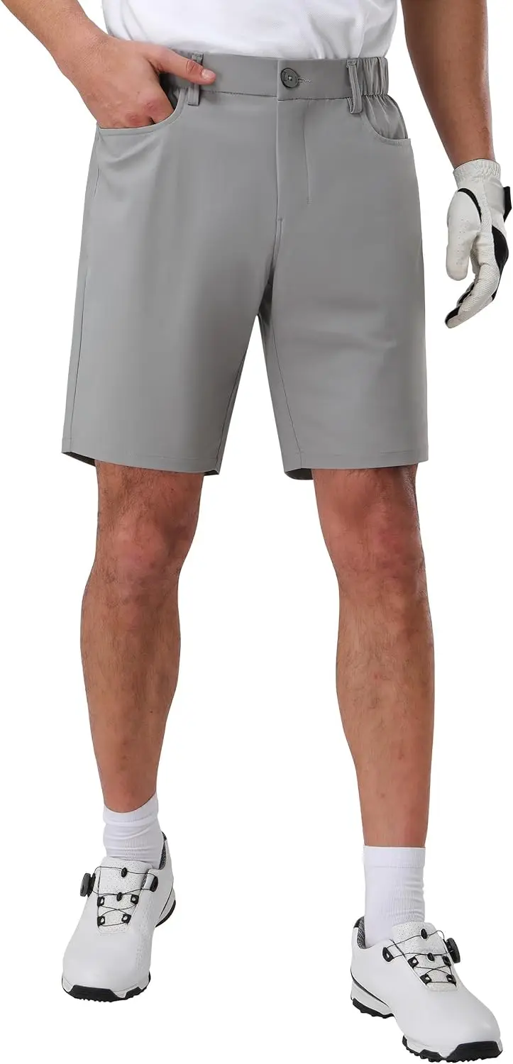 Pioneer Camp Mens Golf Shorts Stretch 3 Pocket Golf Shorts