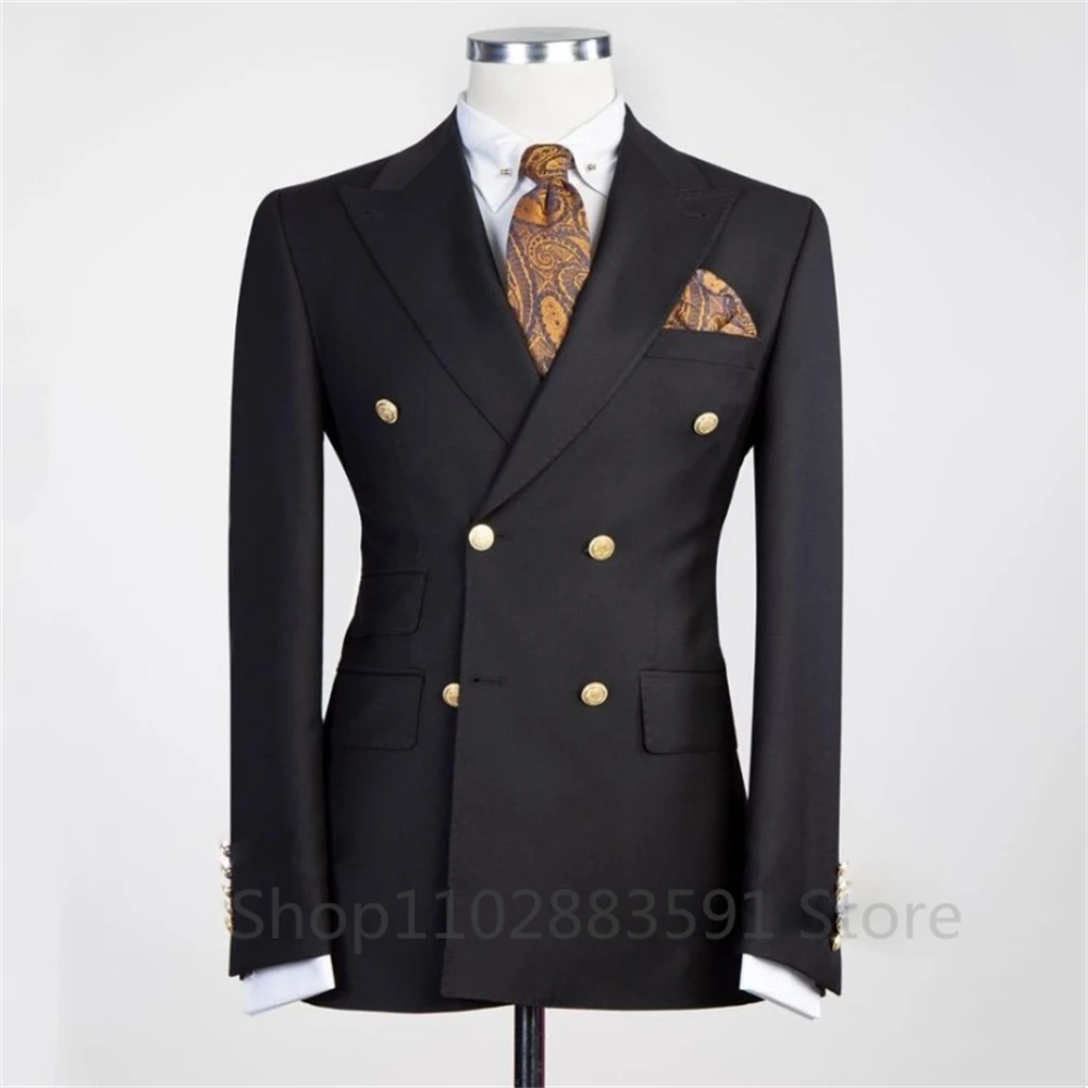 High Quality Men's Business Suit Jacket Size British Style Men Wedding Party Tuxedo Coats Homme Slim Fit Blazer Only