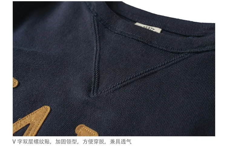 Autumn Rugged Bronson Boxing Coach Heavy Fleece Pullover – Navy Y Shipyard Sweatshirt Made from Premium US Cotton
