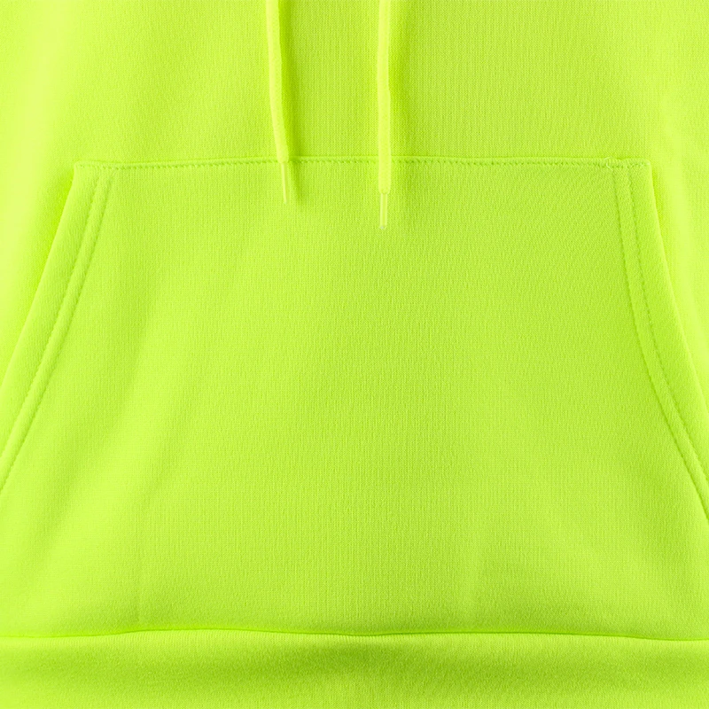 OMSJ 2024 Fashion Neon Style Mens Sets Fluorescence Green Hooded Sweatshirt+Sweatpants Two Piece Autumn Winter Casual Tracksuit