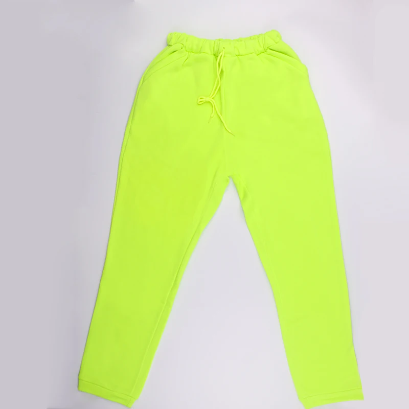 OMSJ 2024 Fashion Neon Style Mens Sets Fluorescence Green Hooded Sweatshirt+Sweatpants Two Piece Autumn Winter Casual Tracksuit