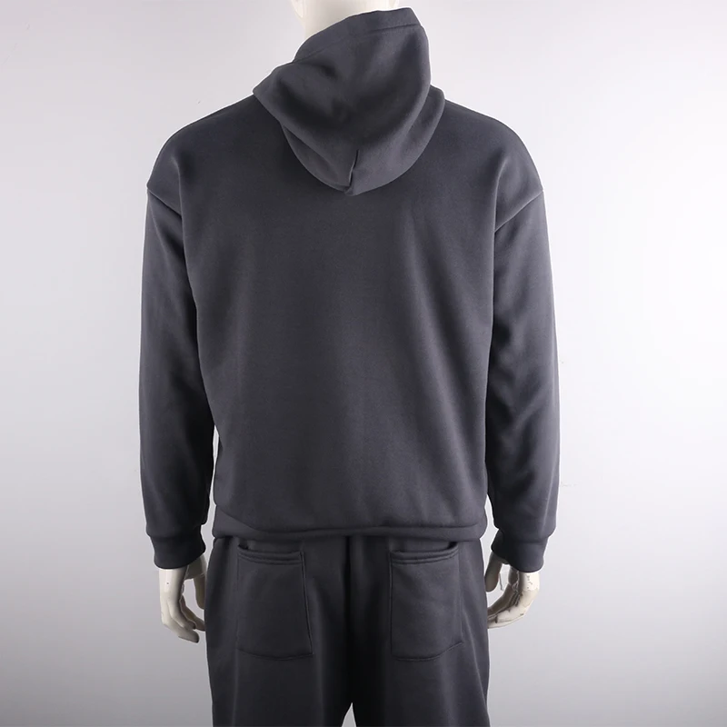 OMSJ 2024 Fashion Neon Style Mens Sets Fluorescence Green Hooded Sweatshirt+Sweatpants Two Piece Autumn Winter Casual Tracksuit