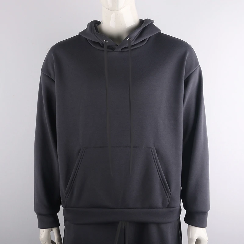 OMSJ 2024 Fashion Neon Style Mens Sets Fluorescence Green Hooded Sweatshirt+Sweatpants Two Piece Autumn Winter Casual Tracksuit