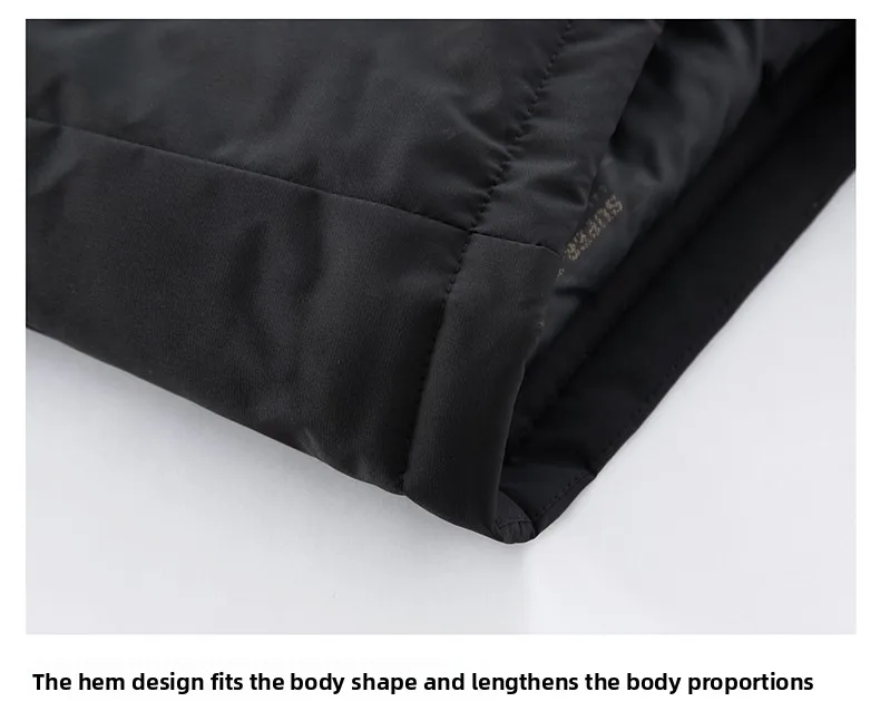 High End Long Thicken Winter New Brand Casual Fashion Hooded Parka Jacket Heavy Windbreaker Outdoor Windproof Coats Outerwear