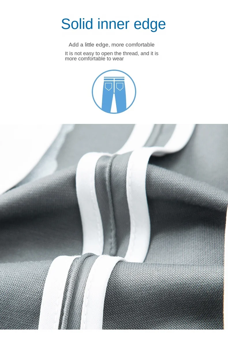 Draping Ice Silk Summer Thin Casual Pants Men's Straight High-End Slim Elastic Breathable Soft Business Trousers