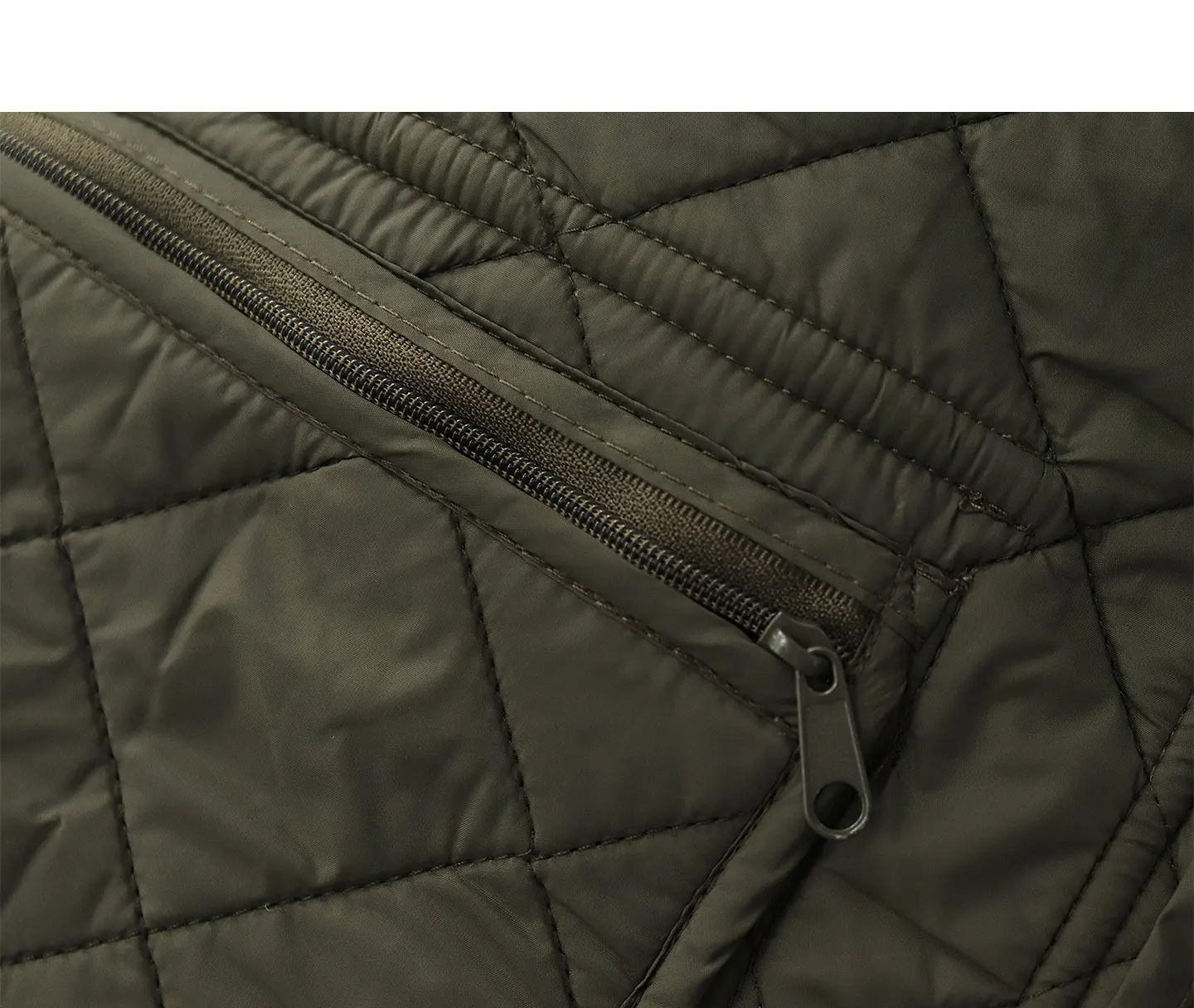 2026 Winter New American Retro Long Sleeve Dom Quilted Vest Men's Polo Style 100% Polyester Thick Casual Multi-pocket Jacket
