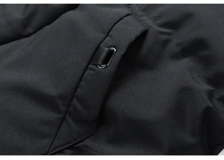 8XL Winter Men Puffer Jacket Thick Warm Jackets Hooded Long Coats Fashion Casual Cotton Padded Parkas Man Outwear Clothing Top