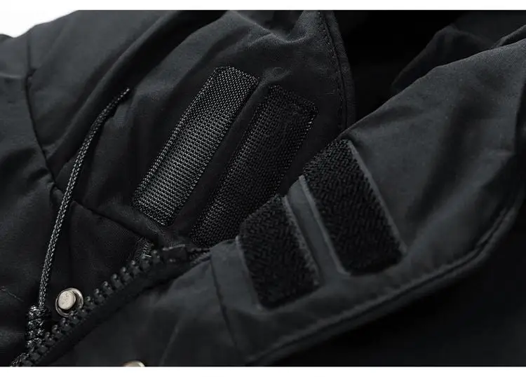 8XL Winter Men Puffer Jacket Thick Warm Jackets Hooded Long Coats Fashion Casual Cotton Padded Parkas Man Outwear Clothing Top