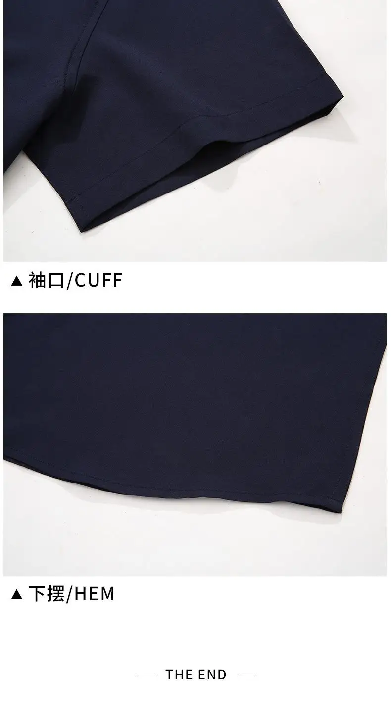 Oversized Men's Shirt 10XL 8XL Plus Size Short Sleeve Shirt Pure Color Business Formal Tees Casual Loose Fit Tops Male Clothing