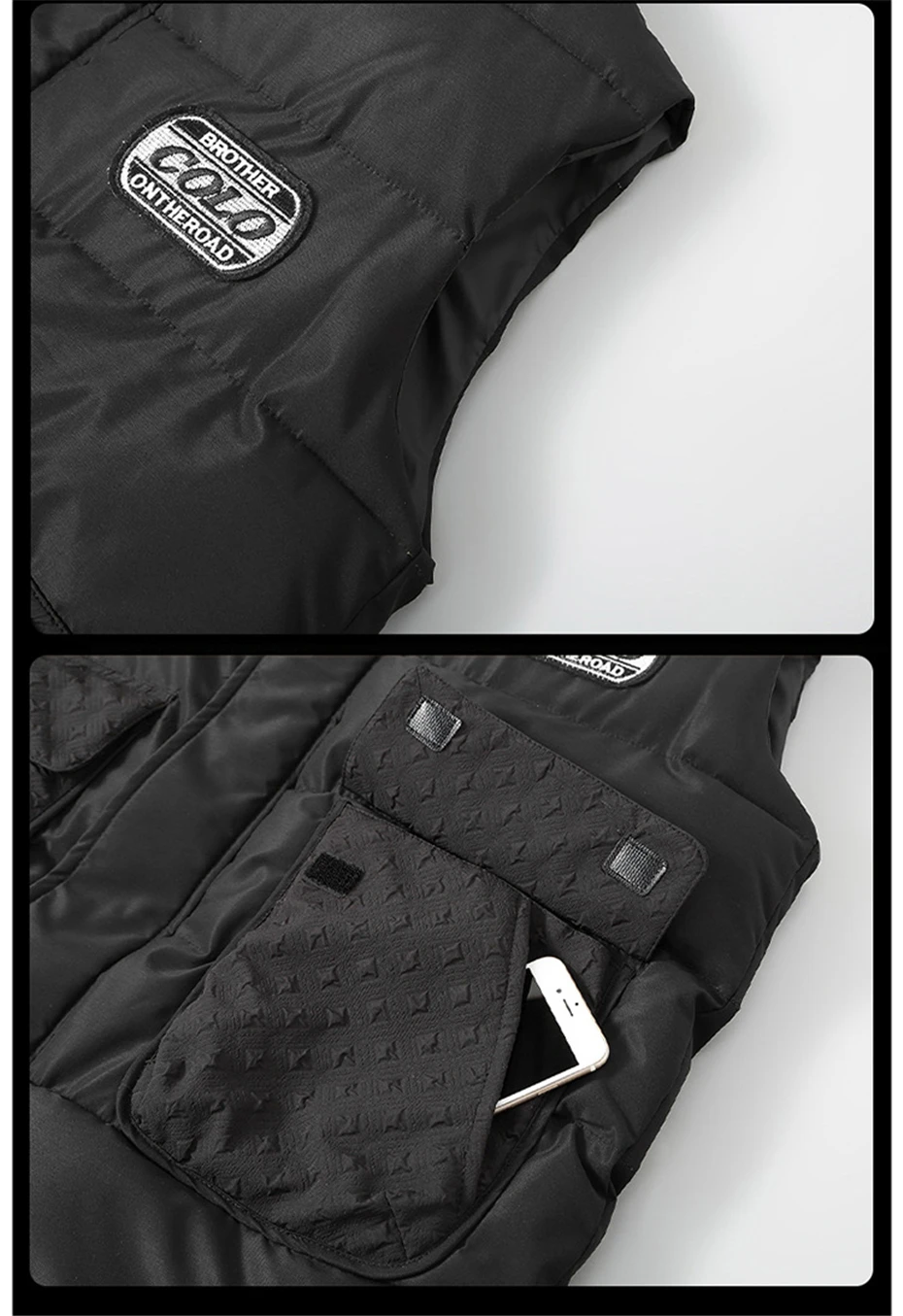 Winter Vests Men Thick Warm Vest Plus Size 10XL 12XL Fashion Casual Solid Color Black Vests Sleeveless Jacket Big Size 11XL