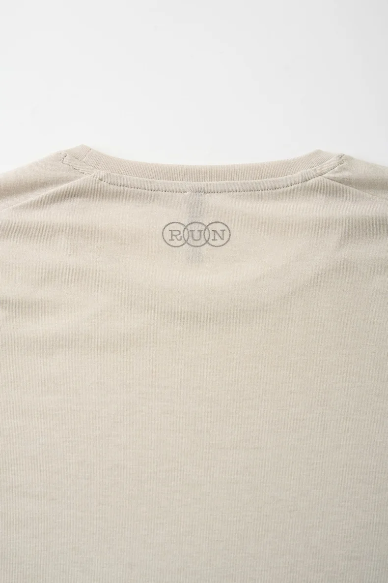 Men's Merino Wool Running T-Shirt - Breathable Short Sleeve Outdoor Sports Top for Summer