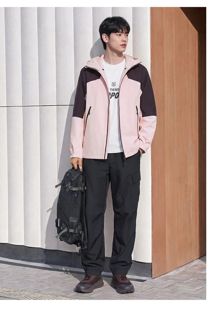 Semir Men Jacket Waterproof Windproof Hooded Breathable Durable Outdoor Utility Casual Autumn Outerwear Daily Wear 2026