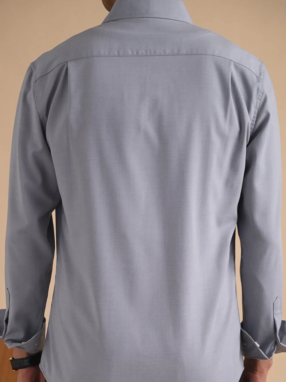 Italian Style Shirts Men Dress Camisa Social Masculina Breathable Long Sleeved Daily Solid Color Shirt Chemise Hawaienne Homme