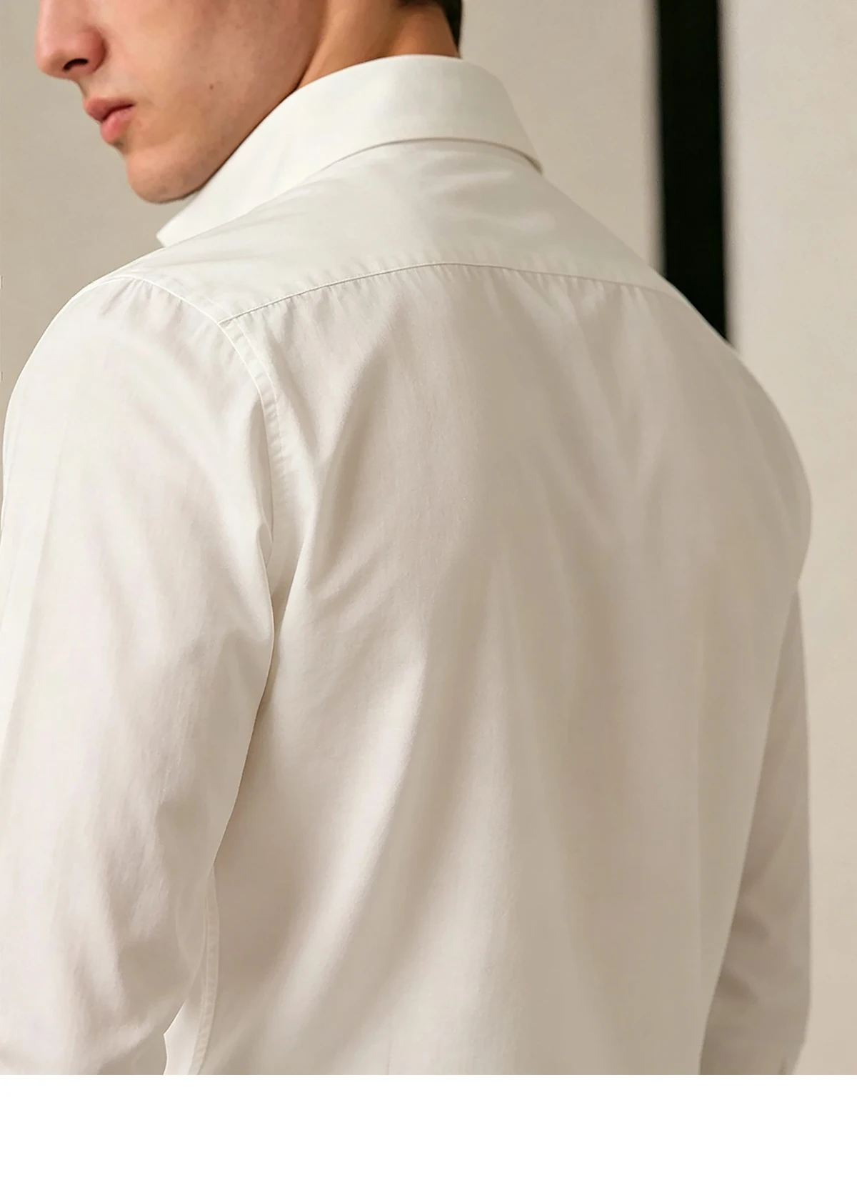 Men's New Shirt Lightweight Breathable Lyocell Material Men's Temperament Old Money Style Single Breasted