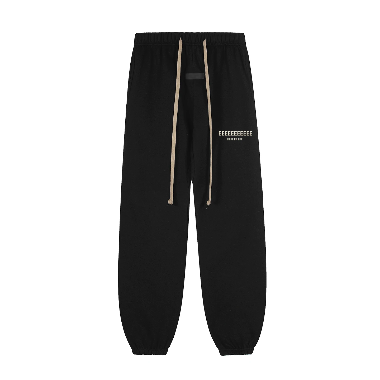 Fashion Double-Stripe Set Men's Drawstring Pants Luxury Design Long Silicone Letter Pants High Street Oversized Pants Hoodie Set