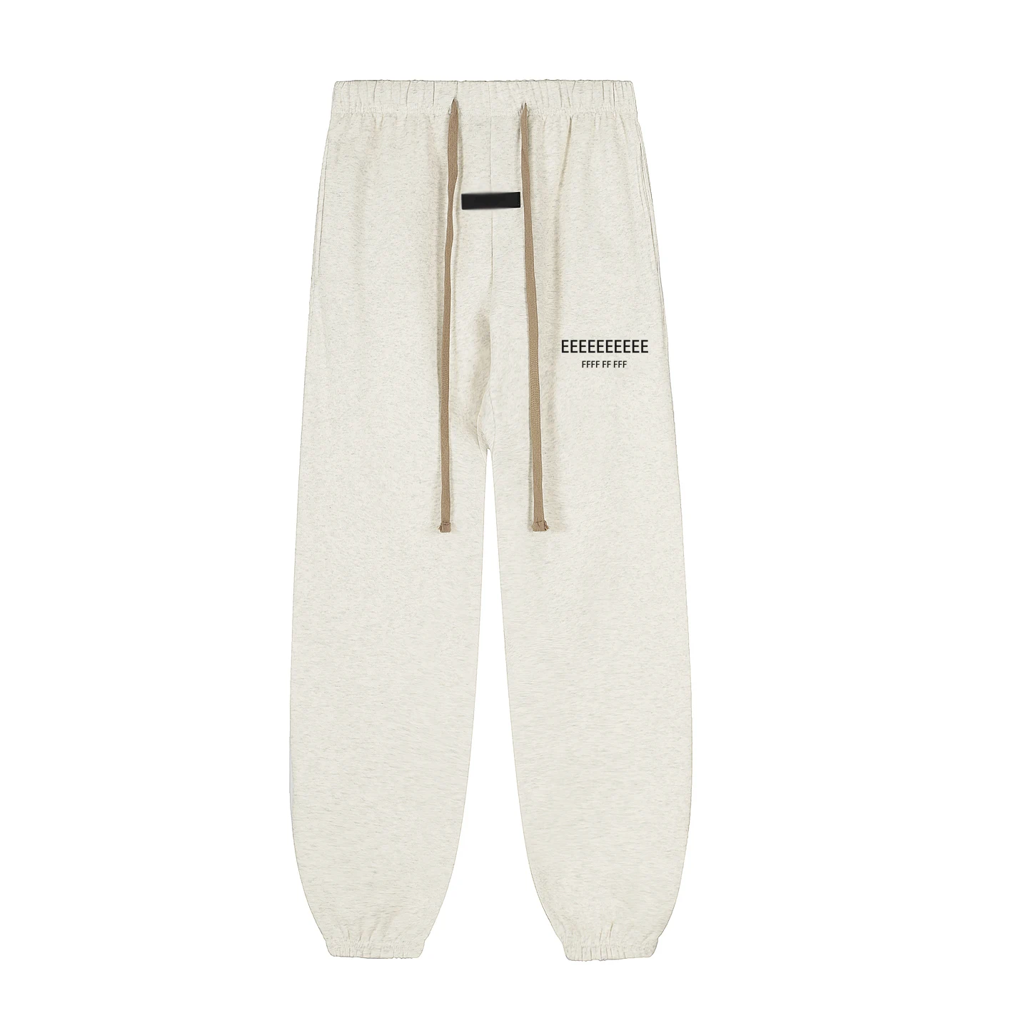 Fashion Double-Stripe Set Men's Drawstring Pants Luxury Design Long Silicone Letter Pants High Street Oversized Pants Hoodie Set