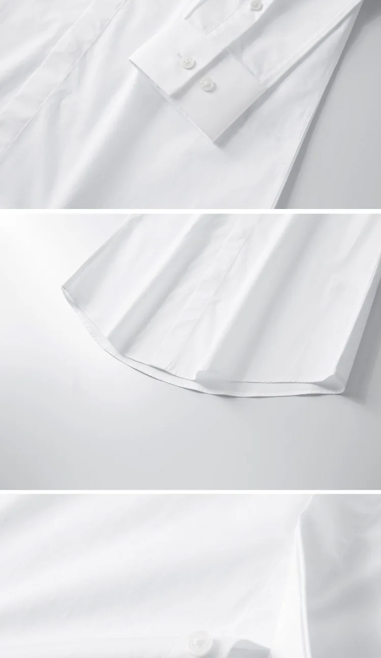 Luxury Brand Letter Printed Men's Shirt Slim Fit Long Sleeve Casual Business Dress Shirts Star Social Office Banquet Party Shirt