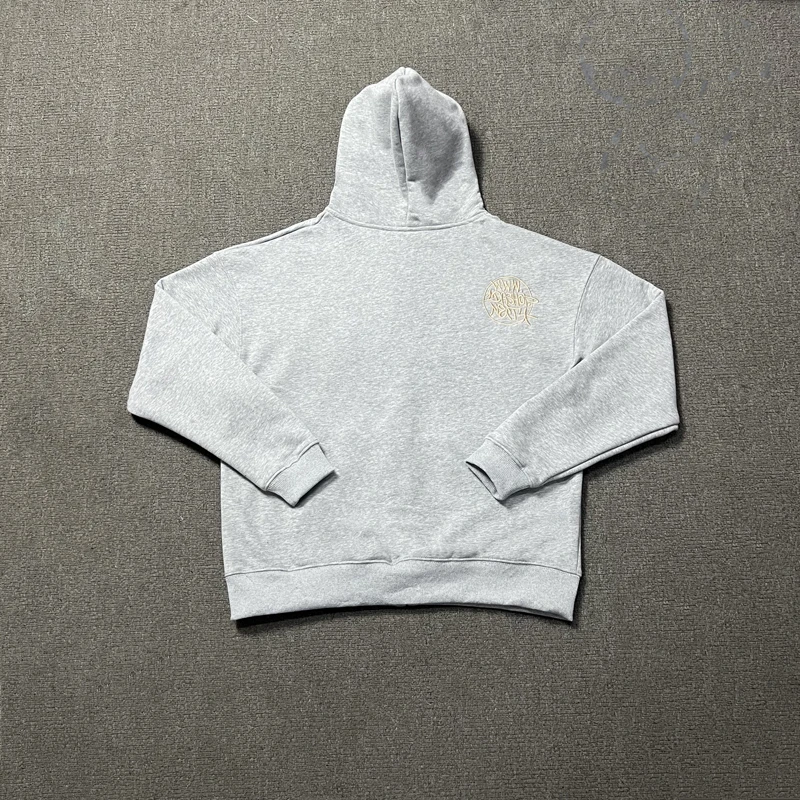 Black Pink Ida Sply Zipper Hoodie Chest Towel Embroidery Patch Sweatshirts Men Women High Quality Casual Loose Pullovers Clothes