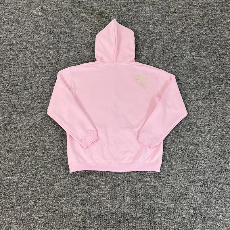 Black Pink Ida Sply Zipper Hoodie Chest Towel Embroidery Patch Sweatshirts Men Women High Quality Casual Loose Pullovers Clothes