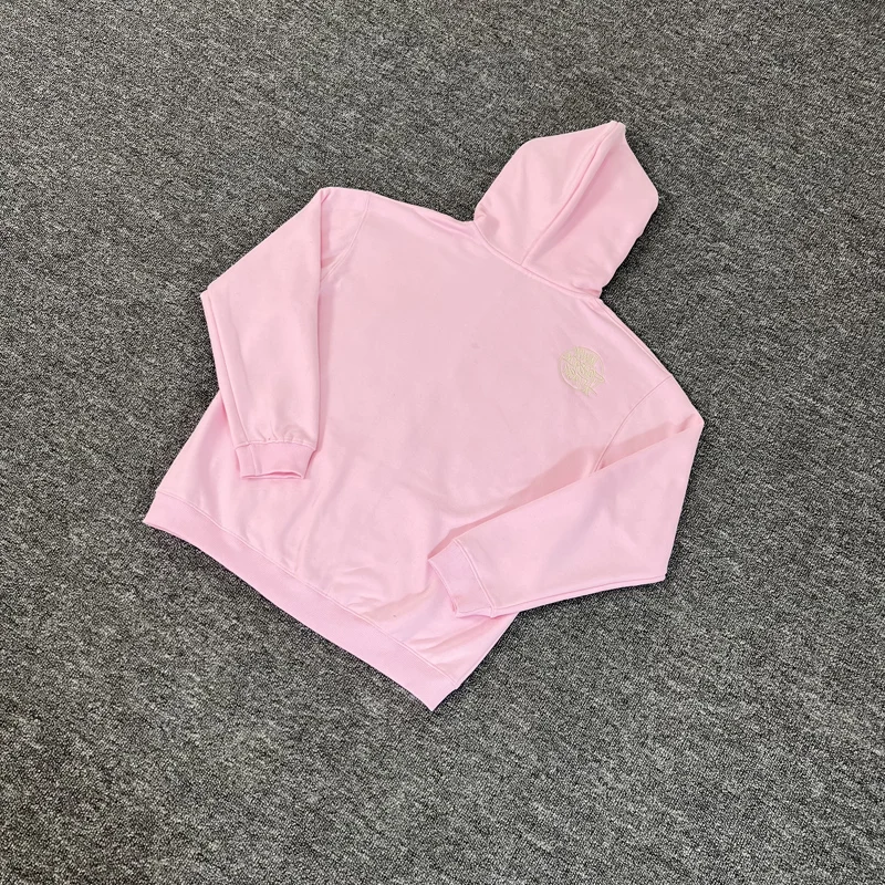 Black Pink Ida Sply Zipper Hoodie Chest Towel Embroidery Patch Sweatshirts Men Women High Quality Casual Loose Pullovers Clothes