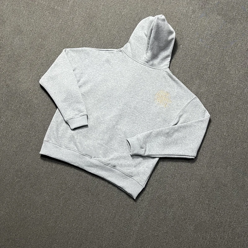 Black Pink Ida Sply Zipper Hoodie Chest Towel Embroidery Patch Sweatshirts Men Women High Quality Casual Loose Pullovers Clothes