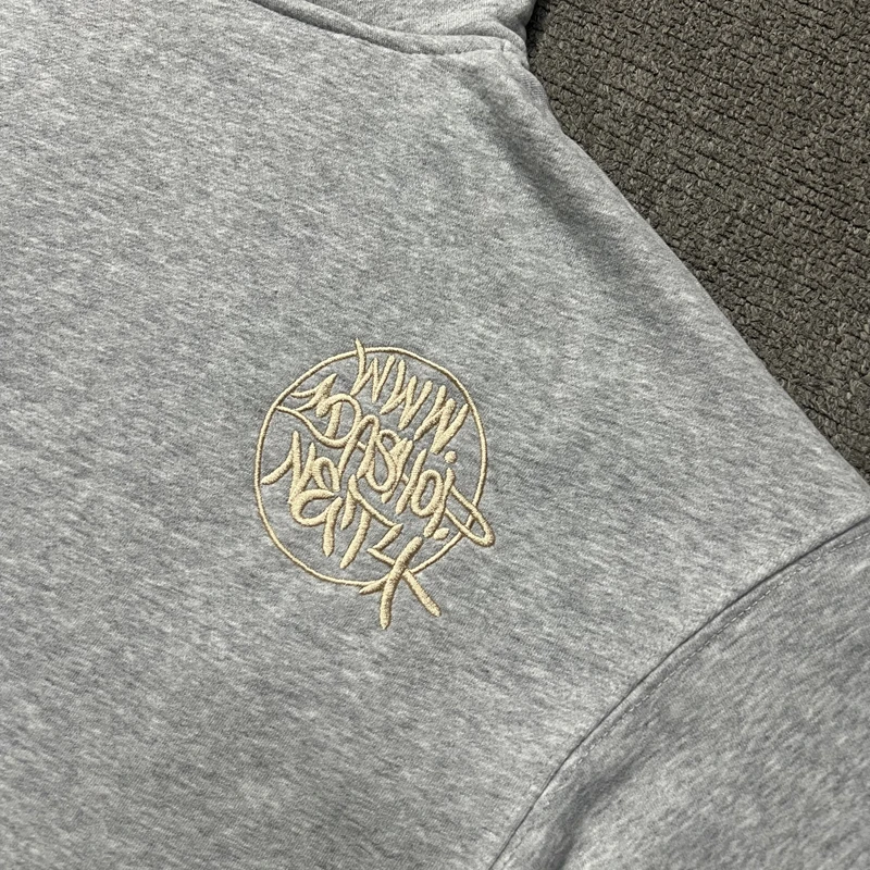 Black Pink Ida Sply Zipper Hoodie Chest Towel Embroidery Patch Sweatshirts Men Women High Quality Casual Loose Pullovers Clothes