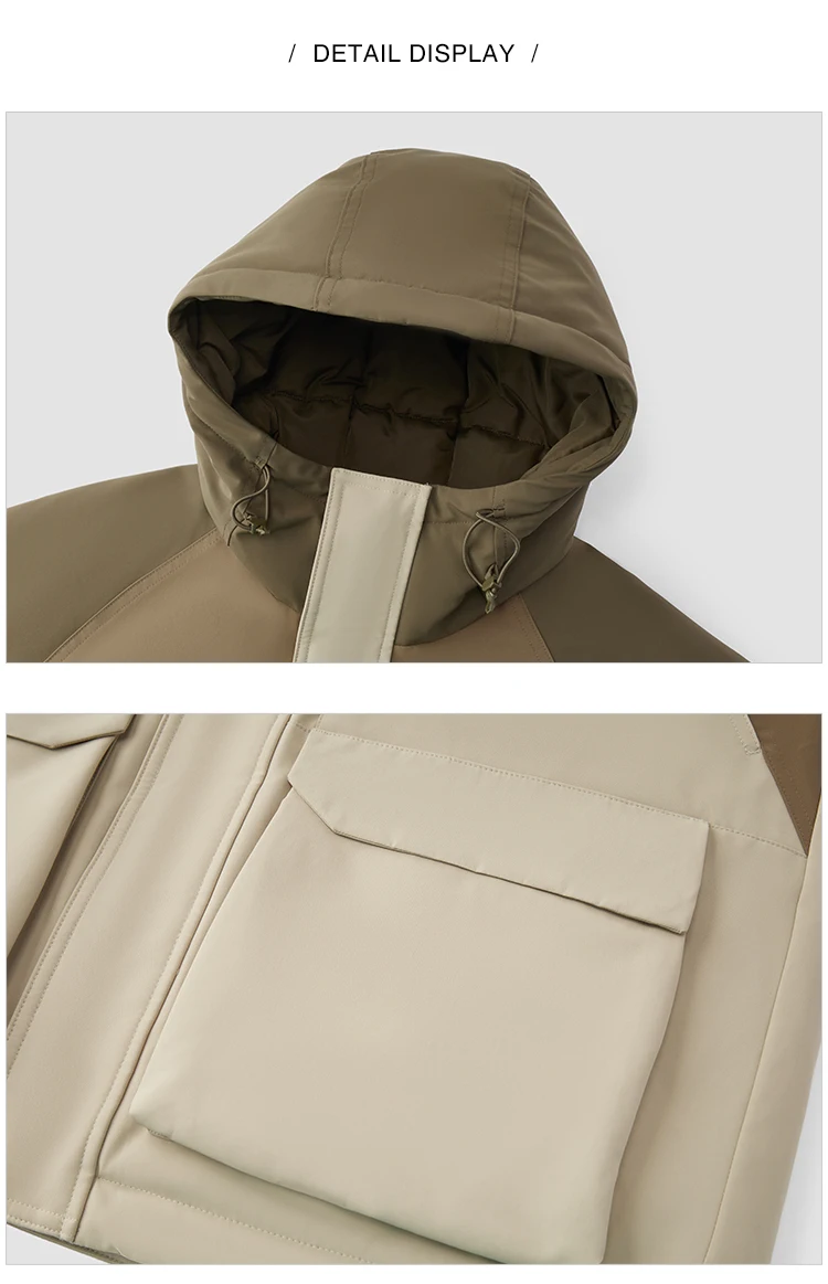 Semir Down Jacket Men 2026 New Winter Couple Windproof Wear-Resistant and Warm Outdoor Contrasting Colors Outerwear