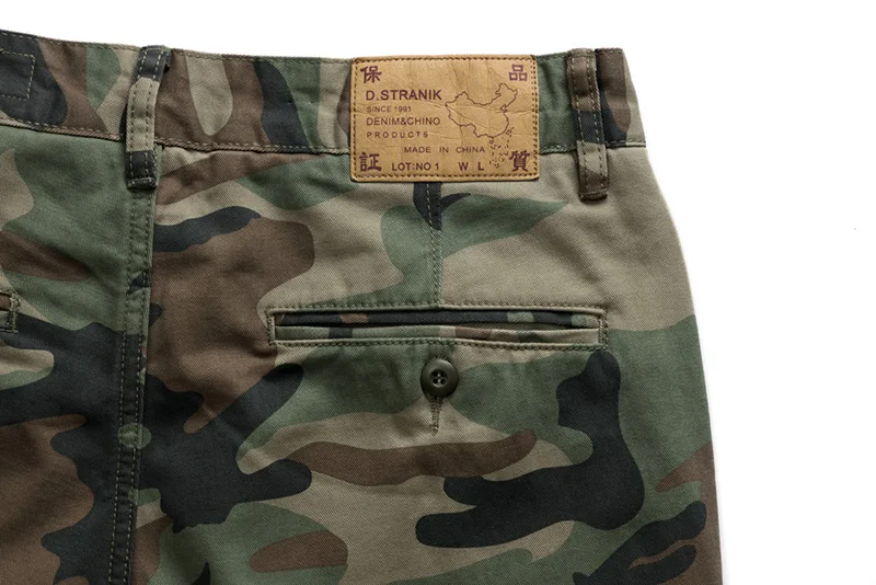 Heavyweight American casual camouflage straight workwear casual pants for men Y2k outdoor travel style loose fit Male Trousers