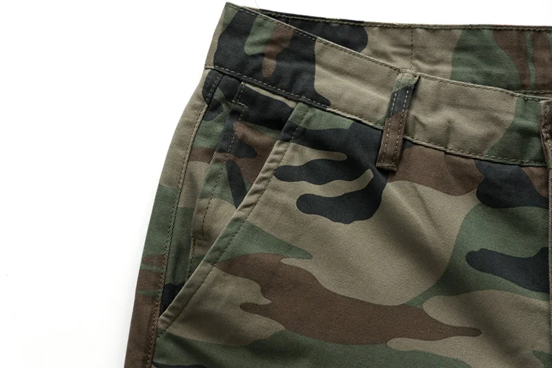 Heavyweight American casual camouflage straight workwear casual pants for men Y2k outdoor travel style loose fit Male Trousers