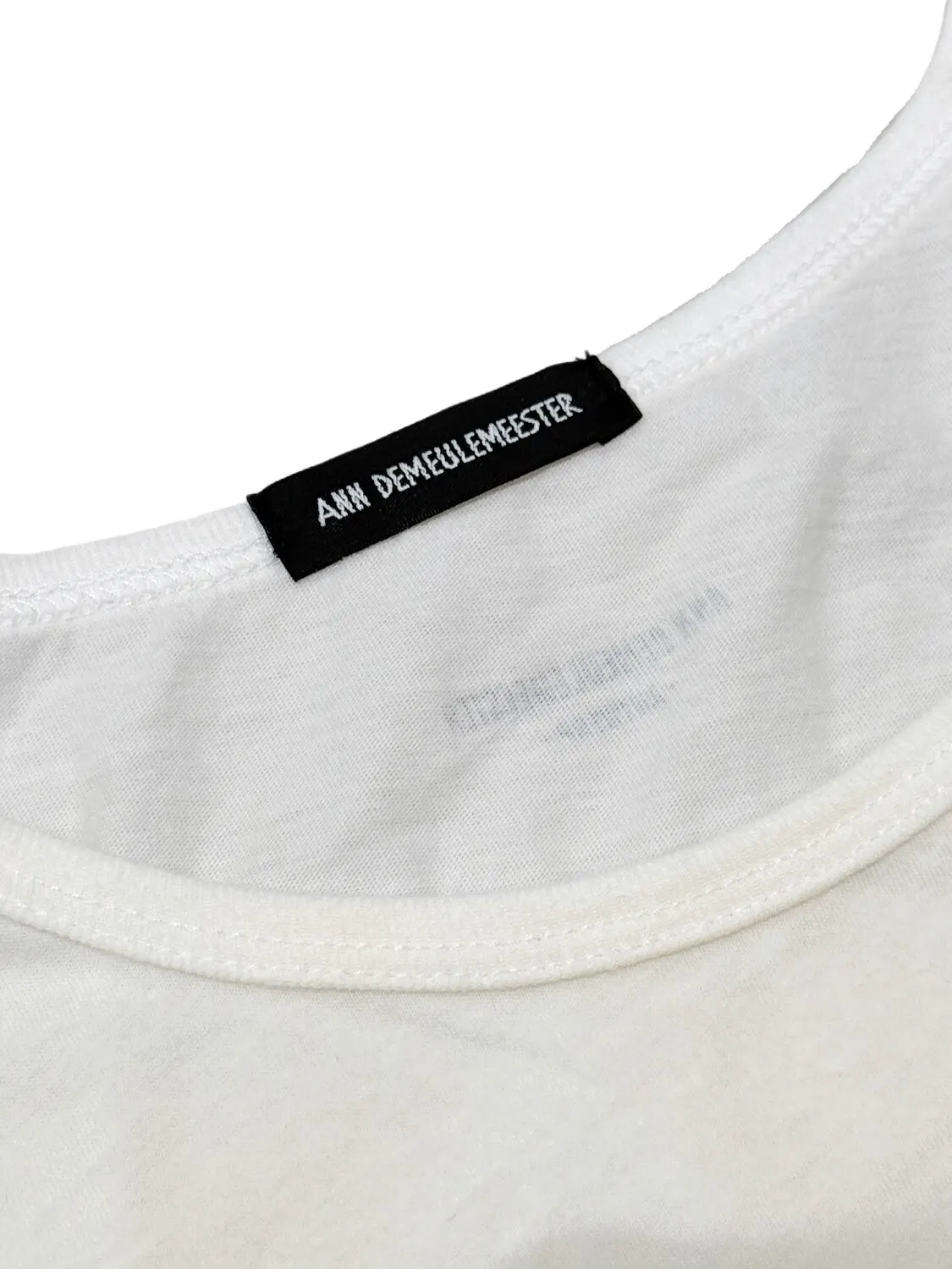 Ann 26ss pentagram printed streamer washed old loose retro short-sleeved T-shirt