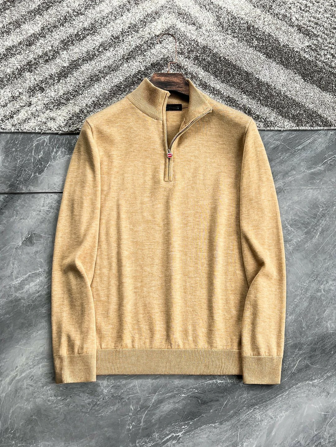 SIJITONGDA2026 men's early spring, summer and four seasons new boutique leisure lapel long sleeve polo shirt, size m -3XL.