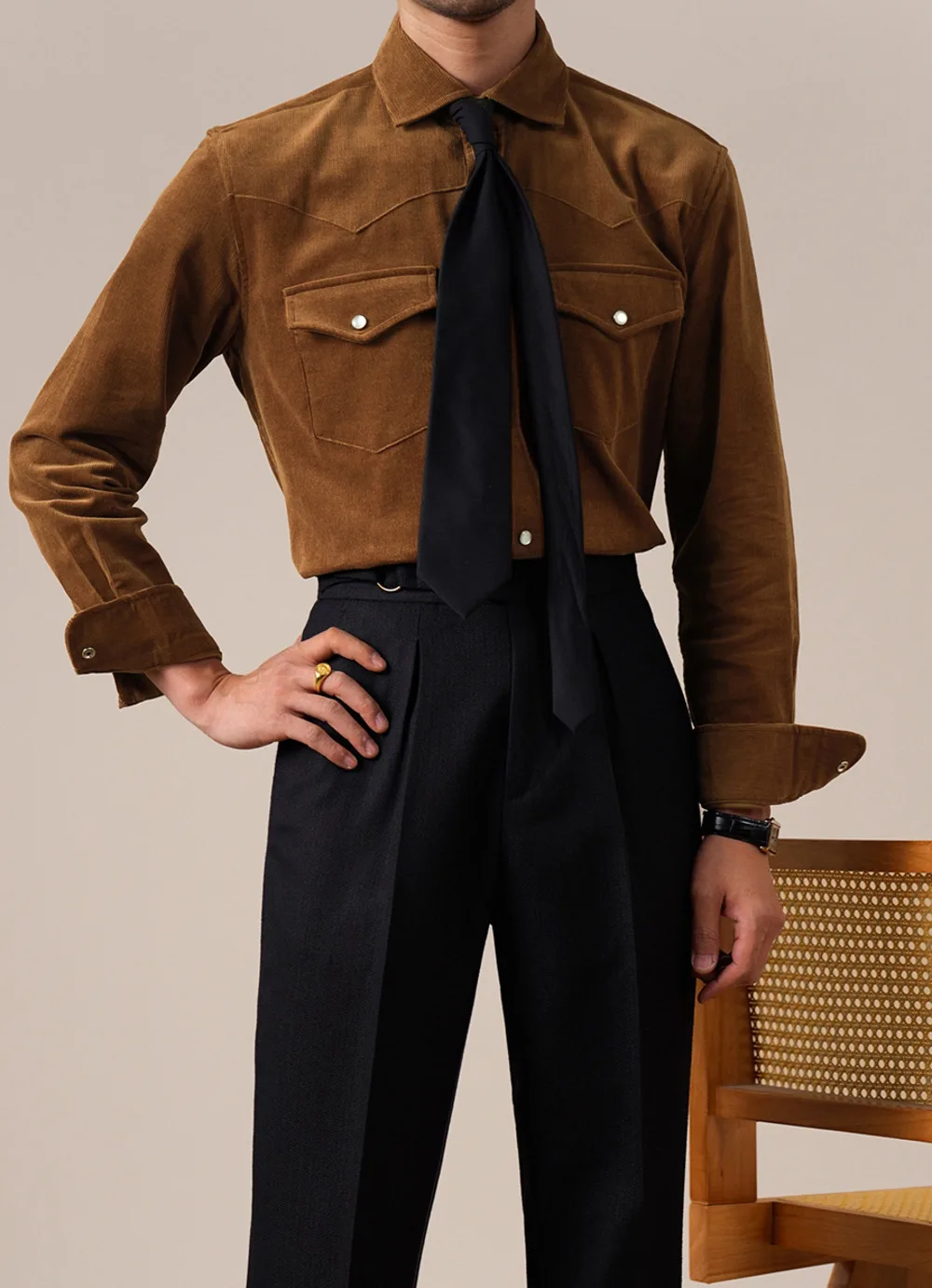 100% Cotton Blend Shirts Men Dress Long Sleeve Shirt Men Streetwear European Style Casual Business Formal Solid Color Men Shirt