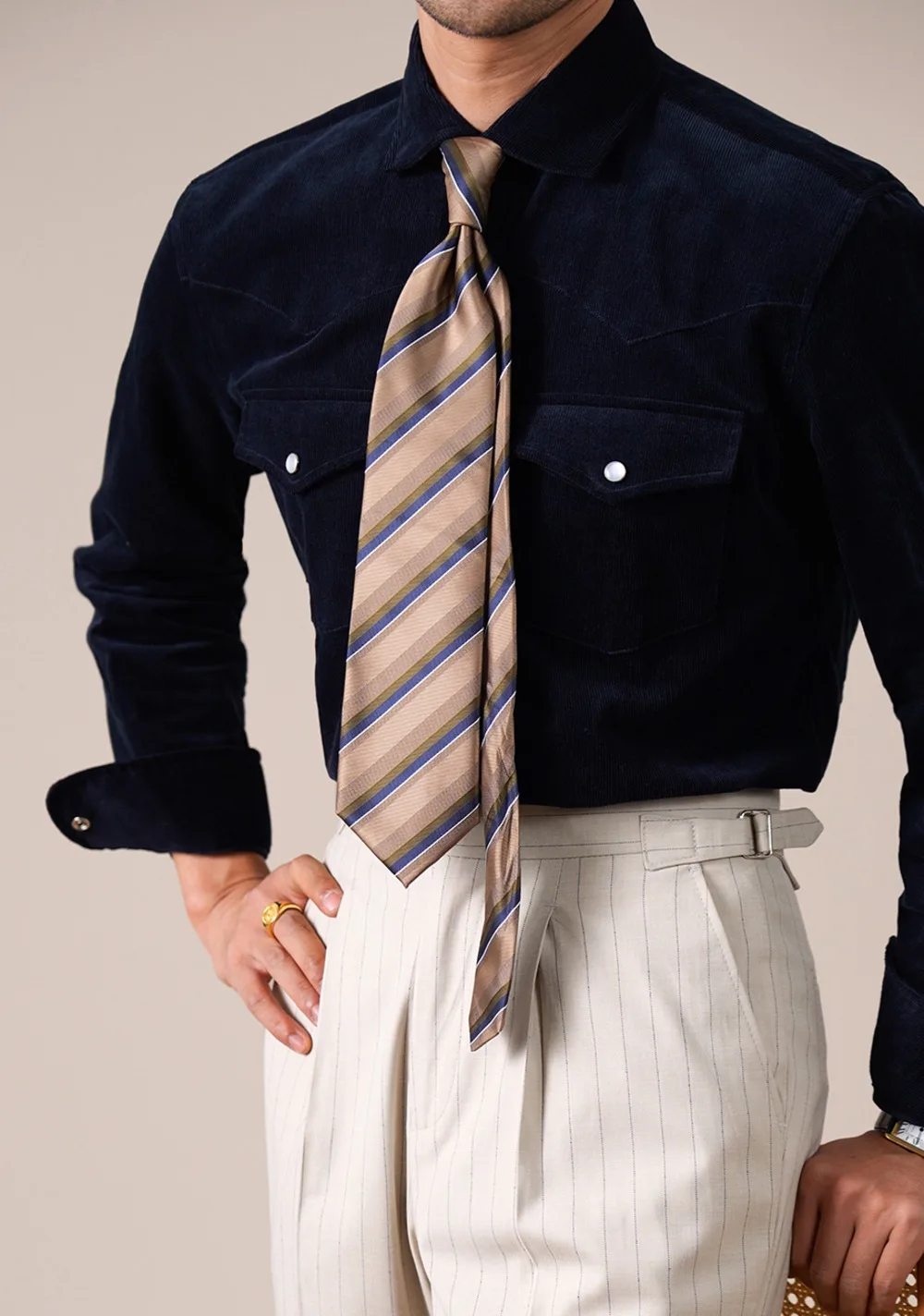 100% Cotton Blend Shirts Men Dress Long Sleeve Shirt Men Streetwear European Style Casual Business Formal Solid Color Men Shirt