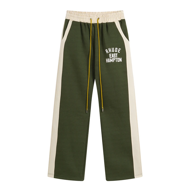 New Model Same Style Multi Color Rhude Sports Outfit High-quality Fleece Thick Comfortable Casual Suit Stock Now